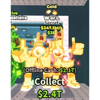 Gold W or L |247.5m/s|