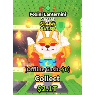 Foxini Lanternini 1.4b/s rare