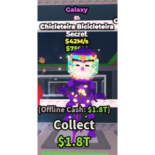 Galaxy Chicleteira Bicicleteira42m/s