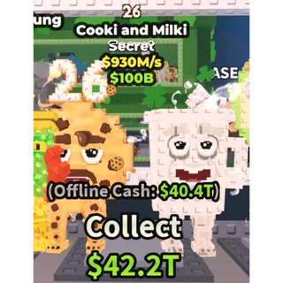 Cooki and milki with rare 26 trait