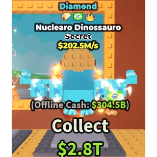 nuclearo dinossauro 202.5 m/s