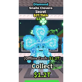 diamond Snailo Clovero