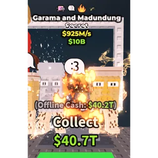 garama and madungdung 925m/s