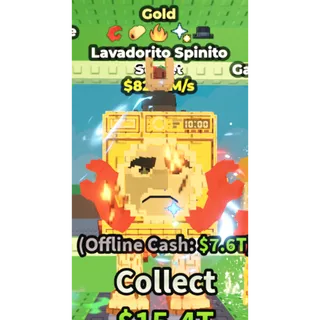 Lavadorito spinito 821.2m/s