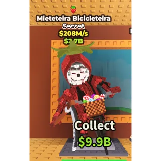 Mieteteira Bicicleteira strawberry 