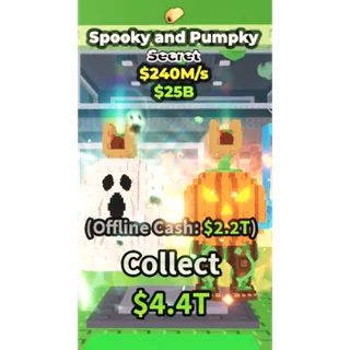 spooky and pumpky 240m/s