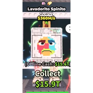 Lavadorito Spinito 360m/s