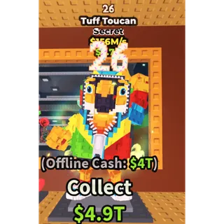 Tuff toucan 156m/s