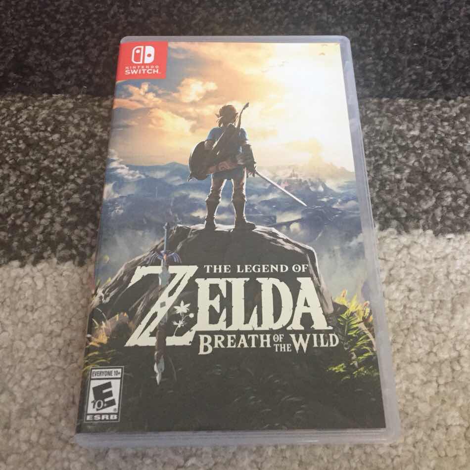 The Legend Of Zelda Breath Of The Wild - Wii U Games (Like New) - Gameflip