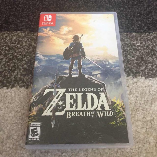 Nintendo Switch + Legend of Zelda: Botw game bundle - Nintendo Switch ...