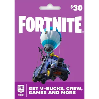 Fornite giftcard 30 USD
