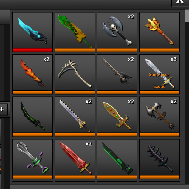 Other My Whole Assassin Inventory In Game Items Gameflip - assassin inventory roblox