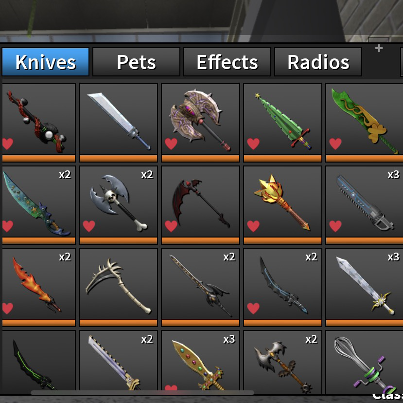 Roblox Assassin Knives For Sale