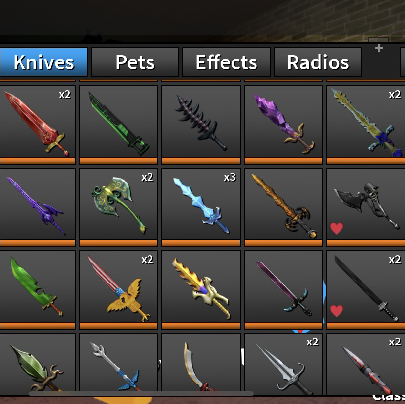 Best Knives In Roblox Assassin