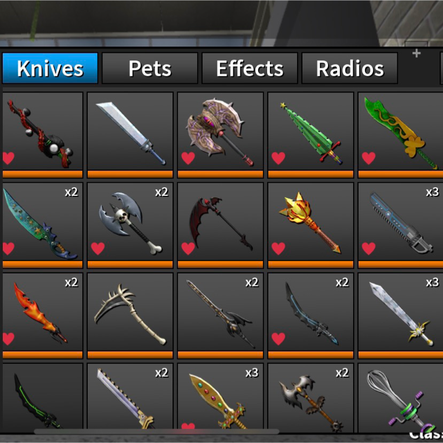 Bundle Any 5 Tier 1 Or Pack Exotics For 10 Roblox Assassin In Game Items Gameflip