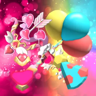 Lovesick Bow And Party Balloons Set Flee The Facility FTF