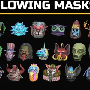 full glowing set all 19