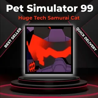 Huge Tech Samurai Cat Pet sim 99