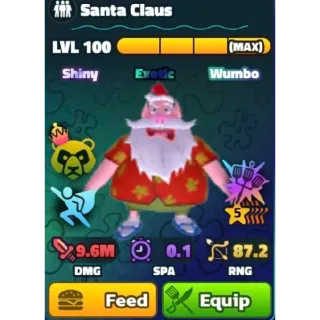 Sw 5s Maxed Santa Claus