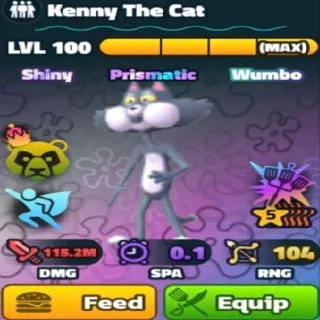 Sw 5s Maxed Kenny The Cat ( Rb Serial )