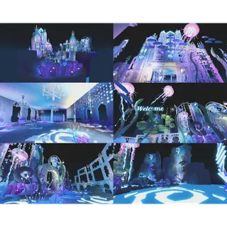 Underwater Mermaid Castle 