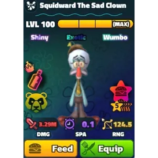 Sw 5s Maxed Sad Clown ( Rb Serial )