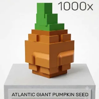 1000x Atlantic Giant Pumpkin Seed