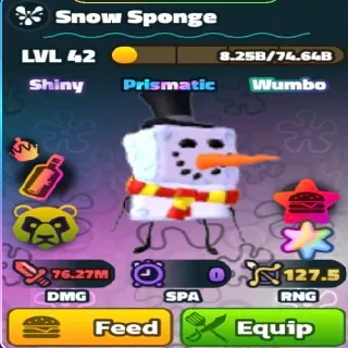 Sw Superstar Snow Sponge