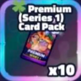 Premium Card Pack ( 10 packs )