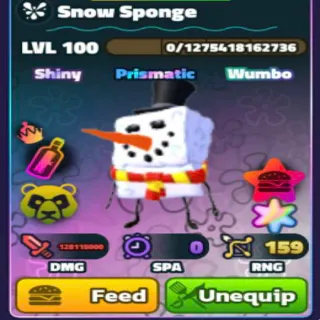 Sw Superstar Snow Sponge