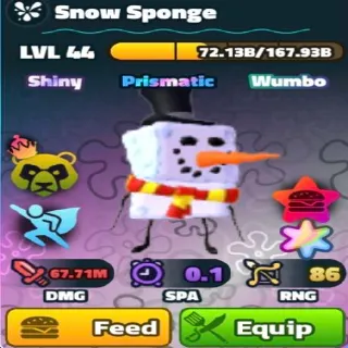 Sw Superstar Snow Sponge