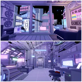 Cyber Punk 2 | Adopt Me House Design