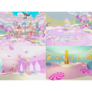 Sweet Castle | Adopt Me House Design
