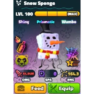 Sw 5s Maxed Snow Sponge