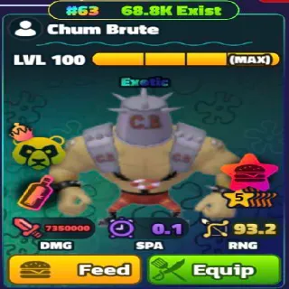 5s Maxed Chum Brute #63
