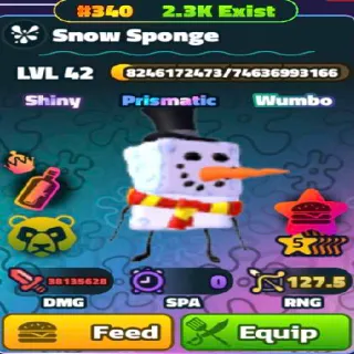 Sw 5star Snow Sponge #340