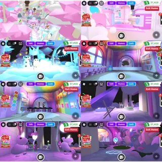 Unicorn Castle | Adopt Me House Desi