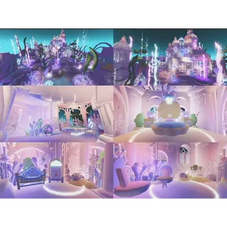 Underwater Mermaid Castle 2 | Adopt me House Design 