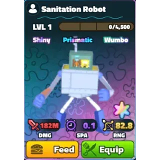 Sw Superstar Sanitation Robot
