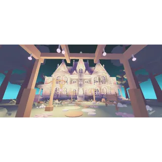 Pink Castle | Adopt Me House Design 