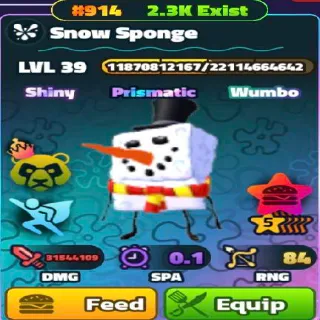 Sw 5star Snow Sponge #914