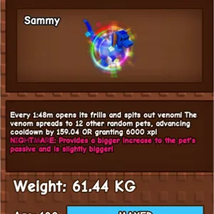 Rainbowhatched Dilo 60kg