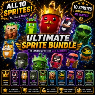 All New Sprite Bundle - 10 Sprites! (Rare)
