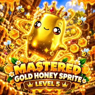 Mastered Gold Honey Sprite - level 5!