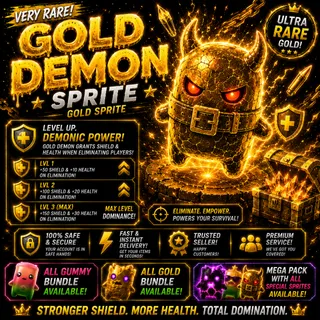 Gold Demon Sprite Fortnite