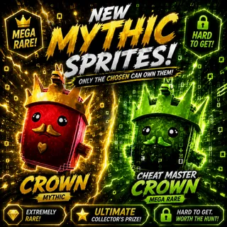 Cheat master Crown + Crown Sprite (Includes Both)