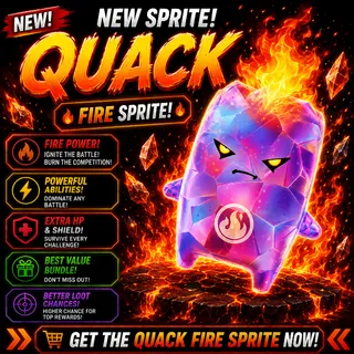 Mastered Quack Fire Sprite - New Variant!