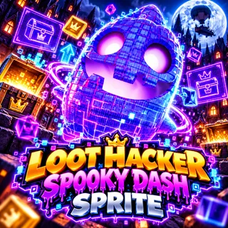 Mastered Loot Hacker Spooky Dash Sprite - New