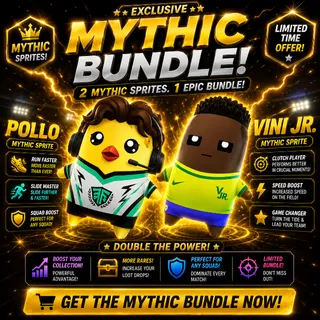 Pollo Sprite and Vini Jr Sprite - Mythic Bundle (Mastered)