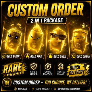 Custom Gold Sprite Bundle